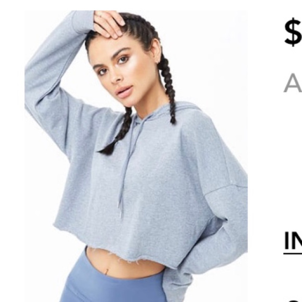Active French terry hoodie
